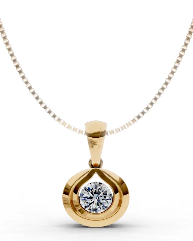 Teardrop Frame Pendant