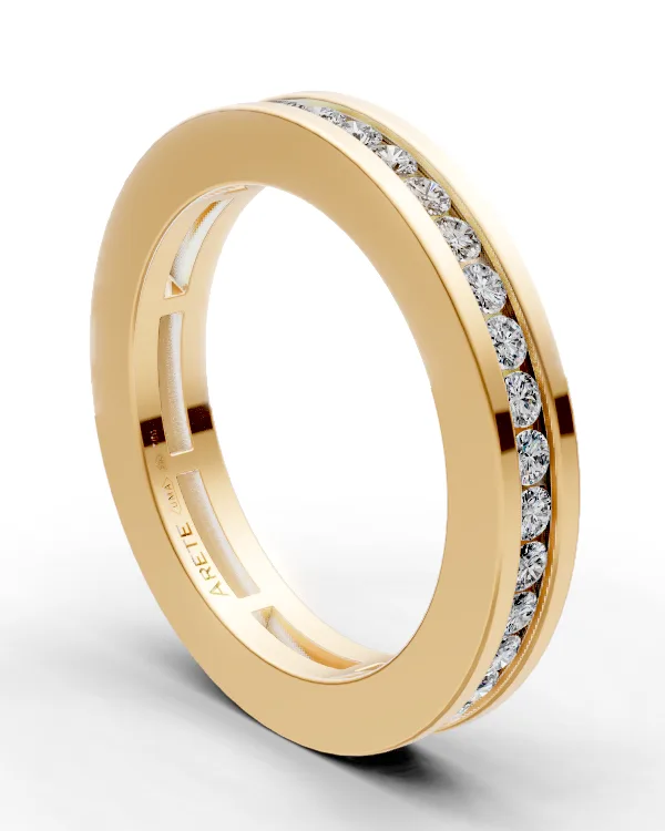 Fine-Stone Channel Eternity