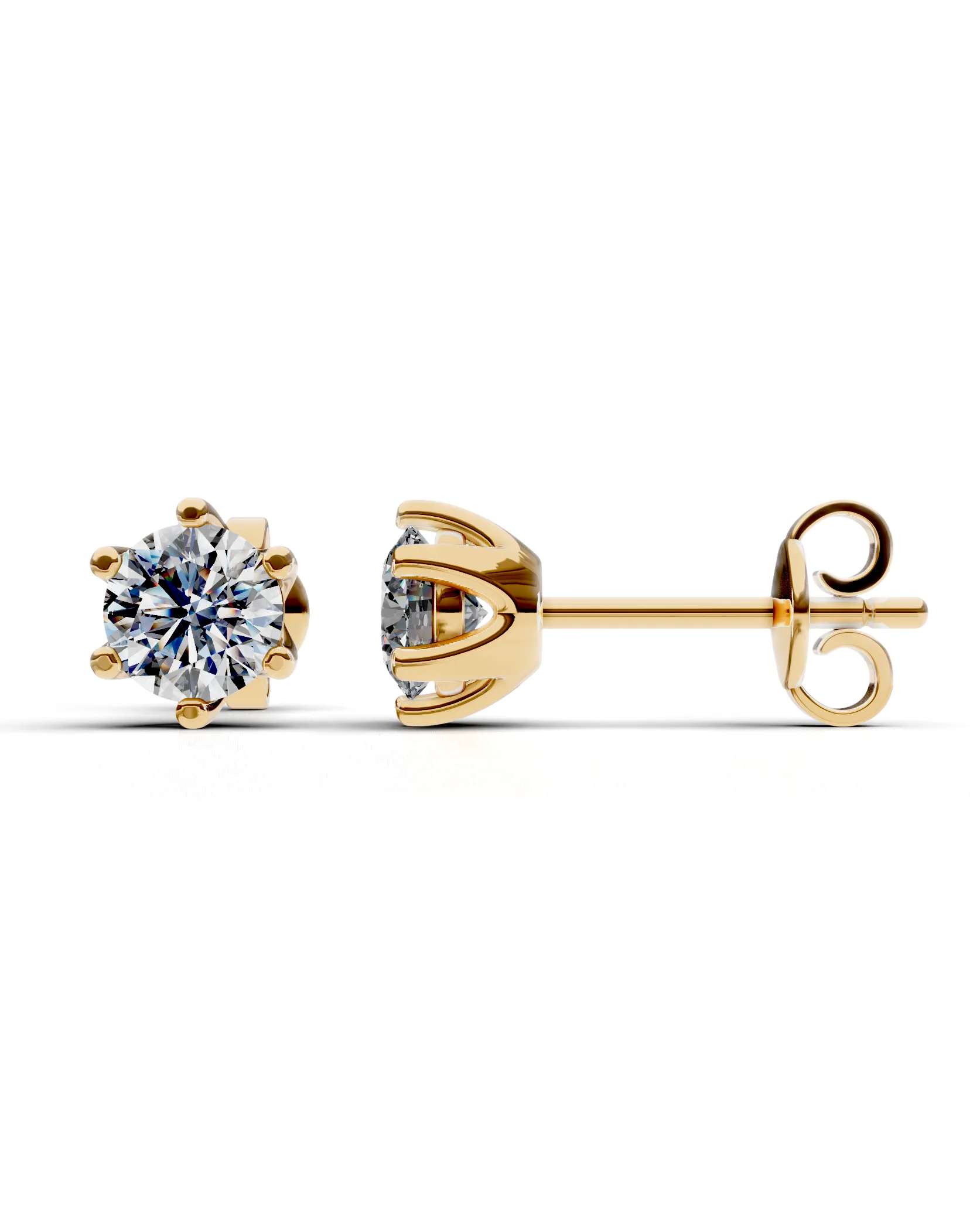 Six-Prong Studs 5.6 mm