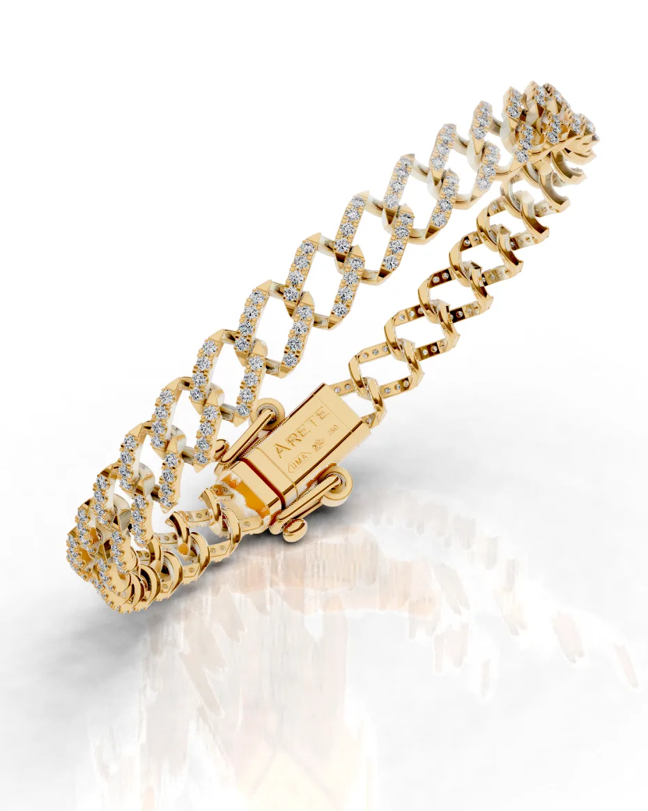 Open-Link Pavé Bracelet