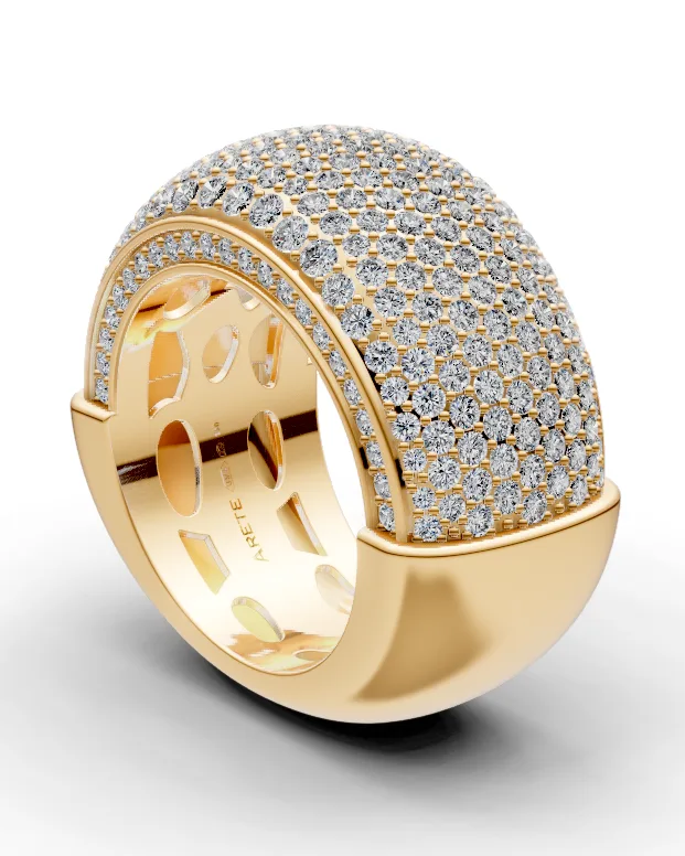 Bombé Eternity Band