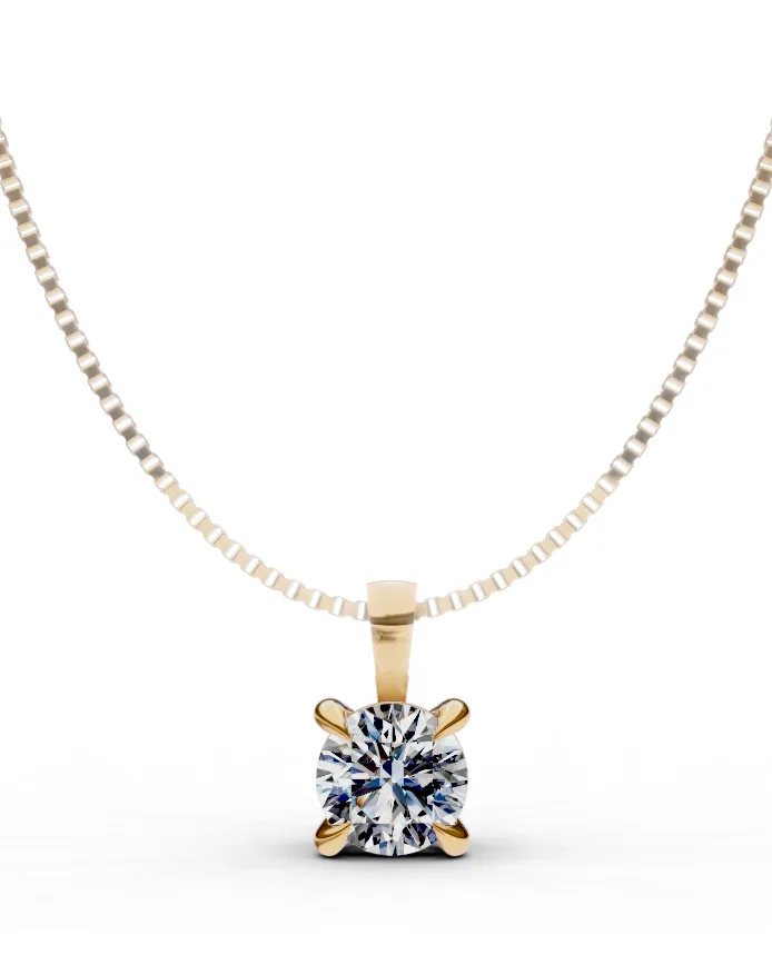 Petite Solitaire Pendant