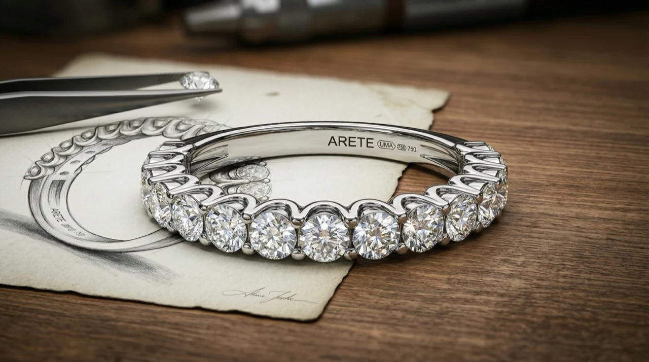 Bespoke jewellery by Arete Diamond