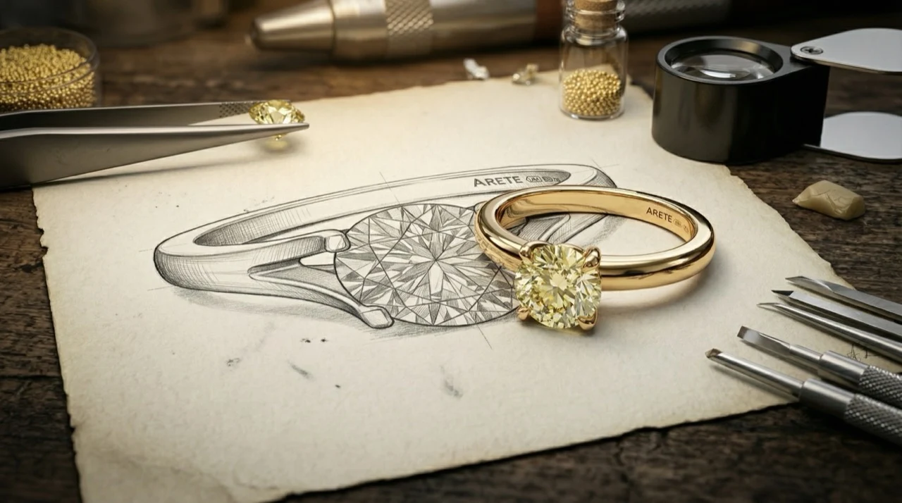 Arete Diamond jewellery craftsmanship